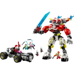 Klocki LEGO 71497 Tygrysi mech Coopera i hot rod Zero DREAMZZZ